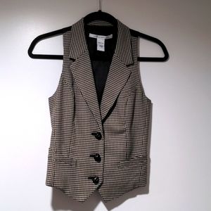Classic Diane von Furstenberg silk and wool vest